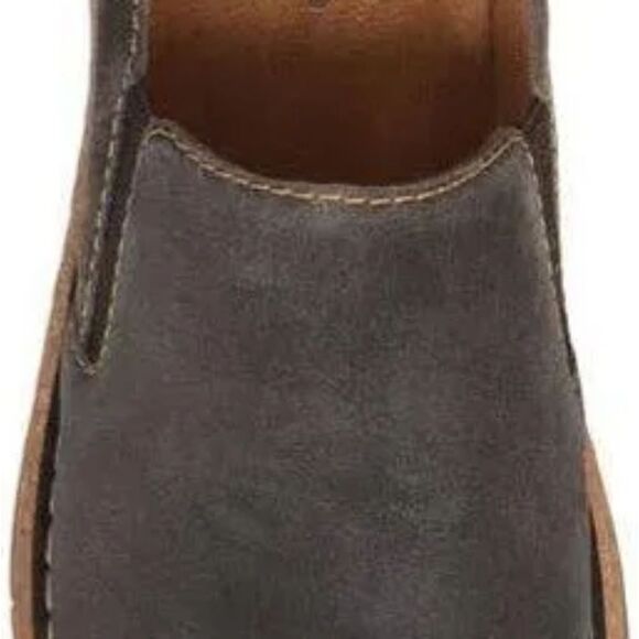 Born Black Slip-On Loafers with Stitched Sole - Picture 9 of 13